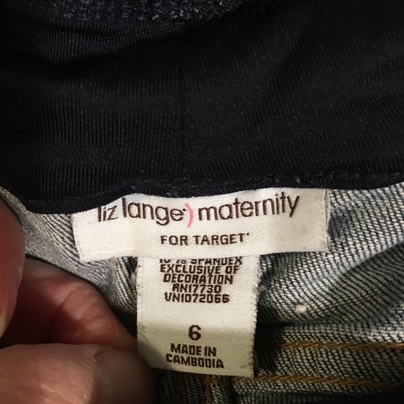 [Liz Lange] Maternity Denims - Picture 4 of 4